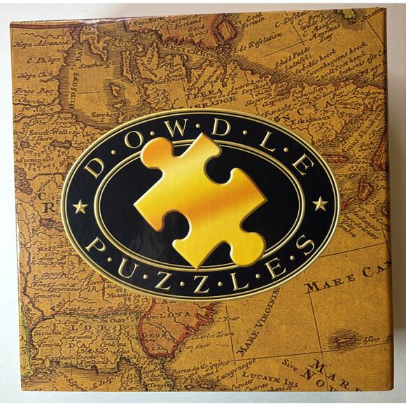 Dowdle Folk Art 1000-Piece Puzzle: 'Classic Car Show' (19.25" x 26.625") vn - Picture 2 of 6